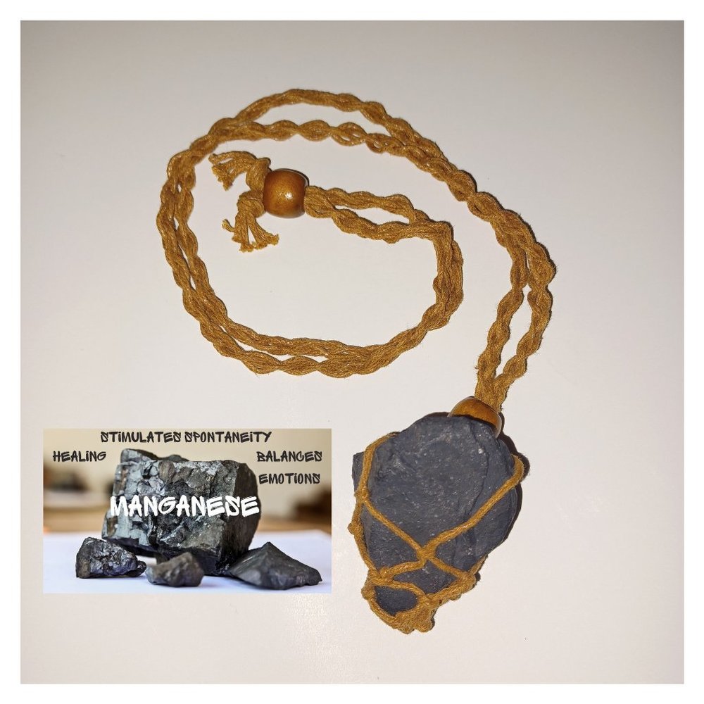 META MINERALS MANGANESE NECKLACE